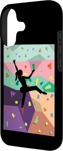 Vista 2 de Cute Colorful Rock Climbing Bouldering Wall Climber Case for iPhone 17