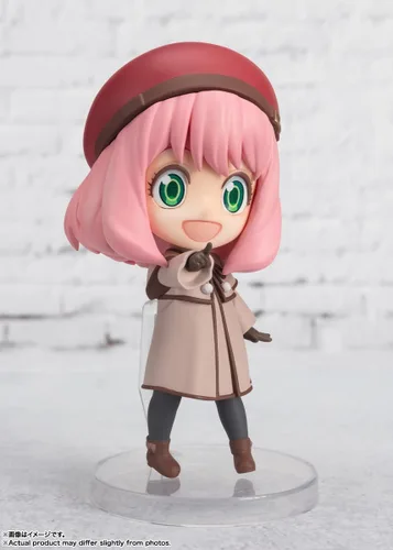 Vista 4 de TAMASHII NATIONS - Spy x Family Code: White - Anya Forger -Code: White- Figuarts mini Figura de Acción Anya Forger - Código: Blanco