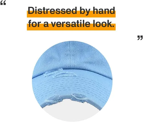 Vista 5 de KBETHOS - Gorra de béisbol ajustable, de algodón desgastado, vintage, unisex, estilo polo, camionero, para papá