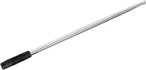 Vista 3 de Kuryakyn 864 Componente de audio para motocicleta: Antena Billet de 12 "para Harley-Davidson, India, Victory Motorcycles, Hex/ranurado, bicolor