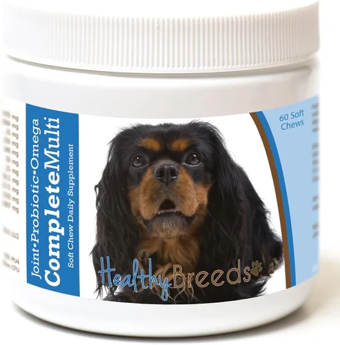 Vista 235 de Healthy Breeds Affenpinscher todo en uno multivitamínico suave masticable 60