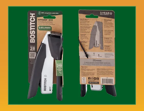 Vista 8 de Grapadora Prodigy de bajo esfuerzo de la marca PaperPro, Negro