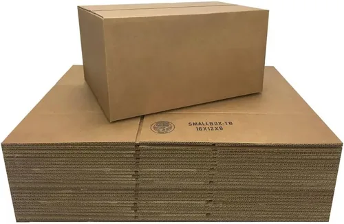 Vista 21 de Cajas de embalaje corrugadas para correo y envío - paquete de 25 (6 x 4 x 4 pulgadas / paquete de 25)