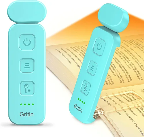 Vista 16 de Luz de lectura Gritin, luz recargable para leer en la cama