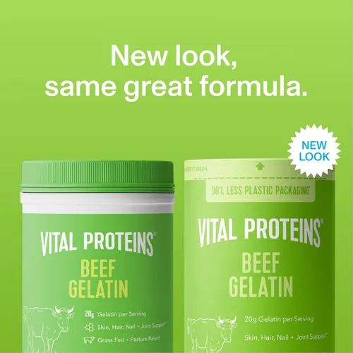 Vista 3 de Vital Proteins Polvo de gelatina de res - Alimentado con pasto 16.4 onzas
