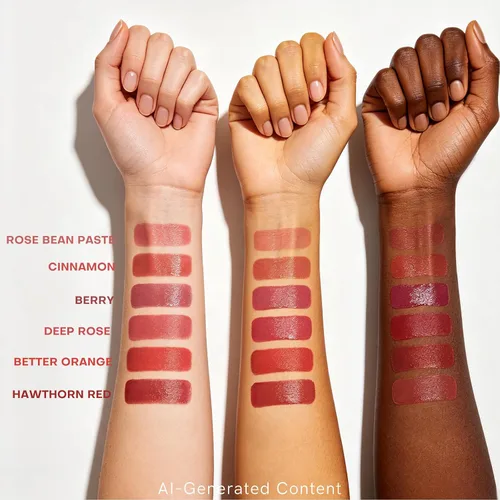 Vista 17 de KIMUSE Set de tinte labial de gel de agua, 6 colores, tintes de labios