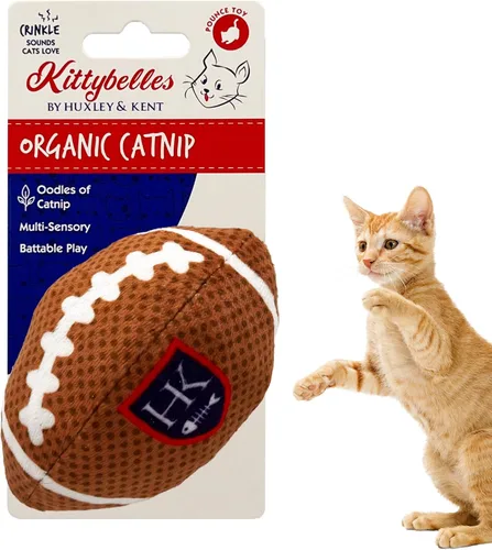 Vista 16 de Huxley & Kent Juguete de Peluche para Gatos - Juguete Interactivo de Hierba Gatera para Gatos y Gatitos - Suave con Crujido y Hierba Gatera