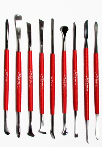 Vista 3 de Xiem Studio Tools - Herramientas definitivas para artistas de arcilla (juego de escultura de cinta mini)