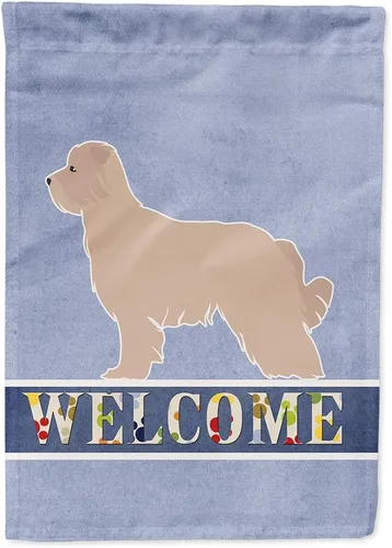 Vista 200 de Caroline's Treasures BB5552GF Affenpinscher Bandera de bienvenida para jardín, bandera decorativa para patio exterior, patio, parterres