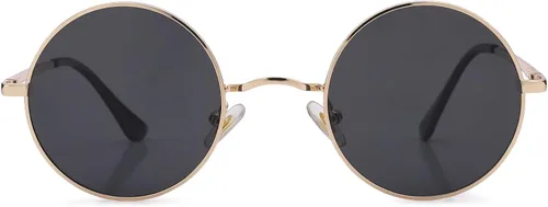 Vista 6 de Pro Acme - Gafas de sol polarizadas redondas para hombre y mujer, estilo John Lennon