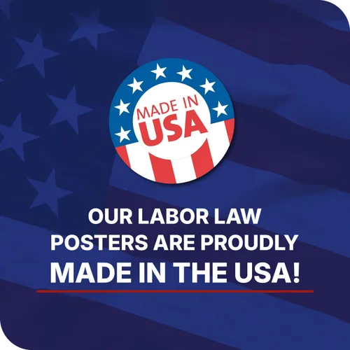 Vista 5 de Póster de la ley laboral estatal y federal de Texas 2026 - Cumple con OSHA en el lugar de trabajo - Publicación de regulaciones obligatorias