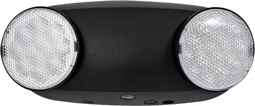 Vista 11 de TANLUX Luces de emergencia LED con batería de respaldo, luces de emergencia comerciales ajustables de dos cabezales, certificación UL, CA 120/277 V