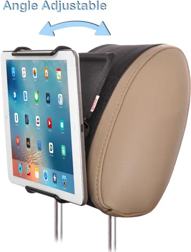 Vista 3 de Soporte de montaje para reposacabezas de coche ajustable en ángulo TFY para tabletas de 12.9" Universal Fit Easy installation Secure hold