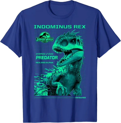 Vista 24 de Jurassic World Indominus Rex Hybrid Predator T-Shirt Small Negro
