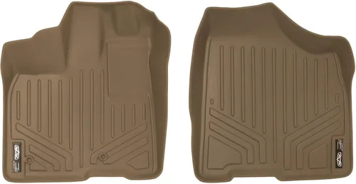 Vista 24 de MAXLINER - Juego de tapetes de piso de ajuste personalizado de 3 filas para Toyota Sienna 2011-2012