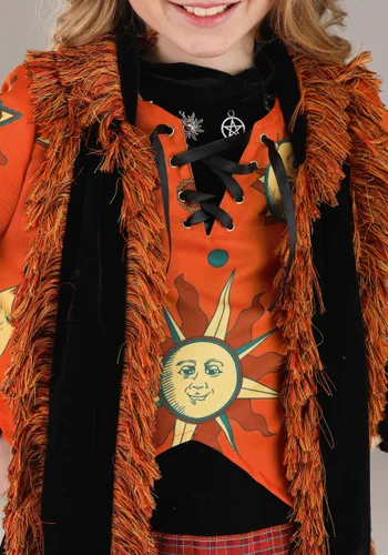 Vista 3 de Disfraz de vestido Dani Dennison de Disney Hocus Pocus para niña Multicolor