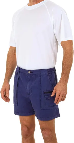 Vista 3 de Men's Walking Hiker 100% Cotton Cargo Short, 4.5" Inseam