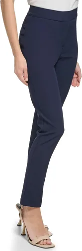 Vista 2 de Calvin Klein Pantalón ajustado Tech elástico con parte delantera plana para mujer