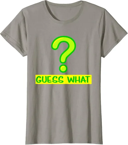 Vista 44 de Question Mark playera Guess What playera, hombre XL, Púrpura