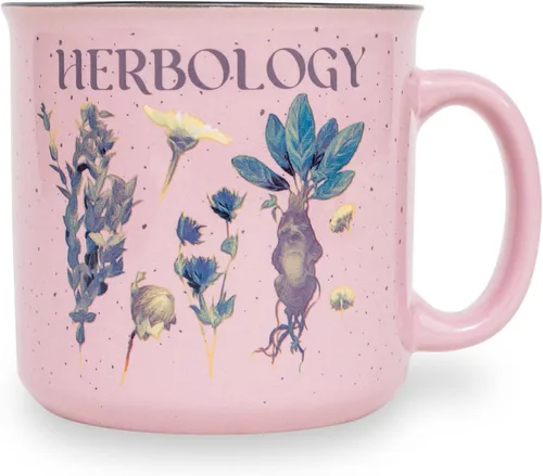 Vista 3 de Toynk Harry Potter Herbology - Taza de cerámica para cámper Wizarding World Casual Drinkware para café, té Capacidad para 20 onzas