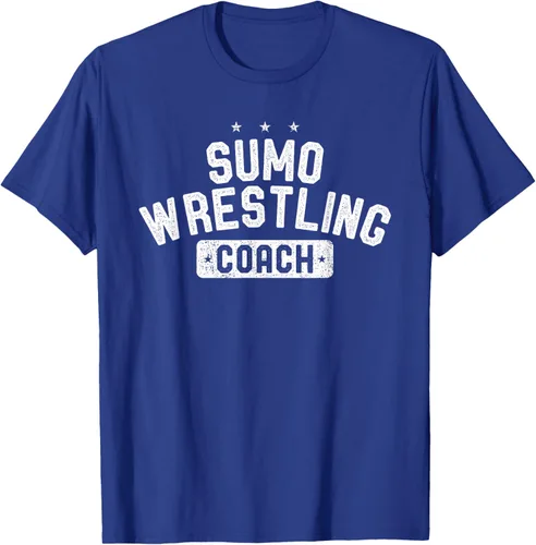 Vista 25 de Camiseta vintage de lucha libre Sumo Entrenador de lucha libre, Negro, S
