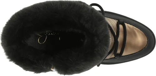 Vista 5 de Jessica Simpson Botines Myina de piel de cuña para mujer