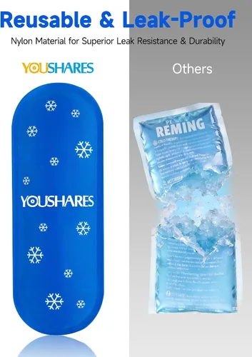 Vista 5 de YOUSHARES Paquetes de Hielo para Diabetes para Estuche de Viaje Enfriador de Insulina - Mini Paquetes de Hielo Adecuados para la Mayoría de Bolsas