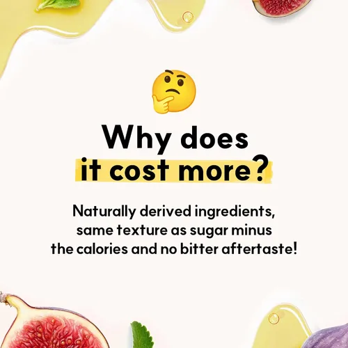 Vista 8 de My Normal Keto Allulose 17.10 onzas – Alulosa 99.52%, fruta del monje, jarabe fino de mezcla de stevia, edulcorante cero calorías, sustituto