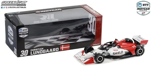 Vista 3 de INDYCAR Greenlight 11155 2022 NTT Series - #30 Christian Lundgaard/Rahal Letterman Lanigan Racing, Limpiadores de Escudo (Configuración de Camino)