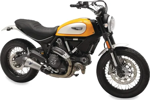 Vista 2 de Mustang Asientos de motocicleta 75027 Tripper Fastback Asiento de una pieza para Ducati Scrambler 800 2015-'21, original, negro