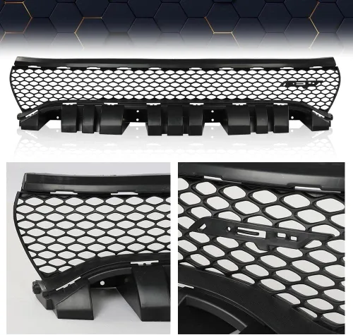 Vista 5 de PIT66 Kit de Reemplazo de Cuerpo para Parachoques Delantero Compatible con 2015 2016 2017 2018 2019 2020 2021 2022 Dodge Charger SRT Style Front