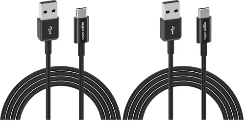 Vista 17 de Amazon Basics - Cable de carga rápida USB-C a USB-A 2.0, velocidad de 480 Mbps, certificado USB-IF, para Apple iPhone 16/15, iPad, Samsung Galaxy