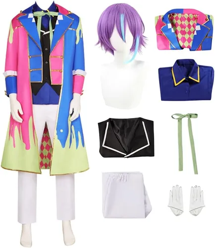 Vista 8 de Kamishiro Rui - Disfraz de cosplay del proyecto Sekai, uniforme de cosplay, conjunto completo de Halloween