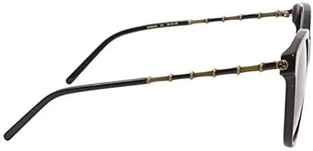 Vista 2 de Gucci Gafas de sol Gg0654s 2.205in para mujer, Negrogrisdorado.
