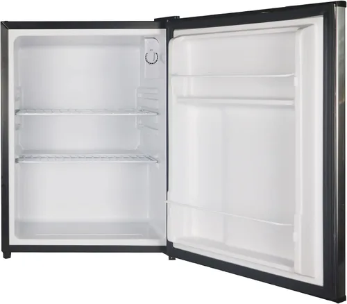 Vista 4 de Magic Chef Mini refrigerador de acero inoxidable sin congelador de 2.4 pies cúbicos