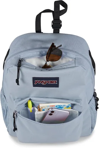 Vista 6 de JanSport Central Adaptive Pack Mochila compatible con silla de ruedas y andador, color azul oscuro