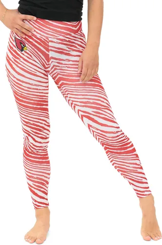 Vista 82 de Zubaz NFL Mallas para mujer de longitud completa de cintura alta básica 1.0