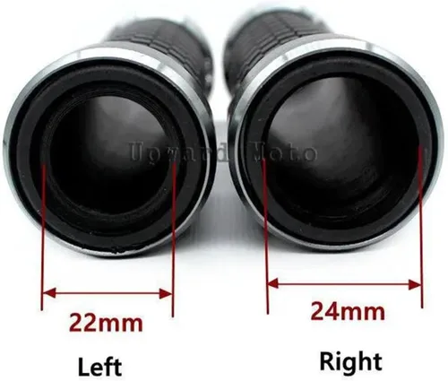Vista 2 de Motorcycle Handlebar Grips for MT-09 MT09 MT 09 FZ-09 2014 2015 2016 2017 2018 2019 Motorcycle 7/8'' 22MM Handlebar Grips Handle Grip Handle Bar