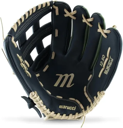 Vista 4 de Marucci Swift Series SWFT125, Guante de béisbol, 12.50 pulgadas, H-Web, para lanzamiento con la mano derecha