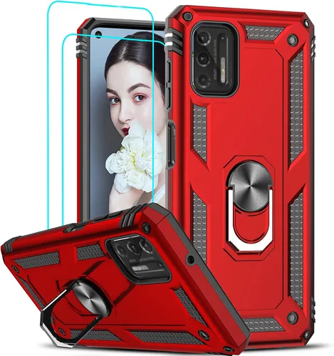 Vista 176 de LeYi Funda para Samsung Galaxy A05 (no compatible con A05S) con protector de pantalla y protector de lente de cámara, funda resistente de grado Negro