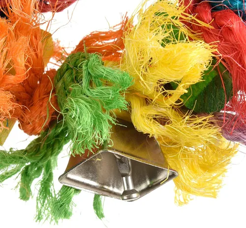 Vista 5 de Paradise Sisal - Corona de juguete para mascotas, 8 pulgadas