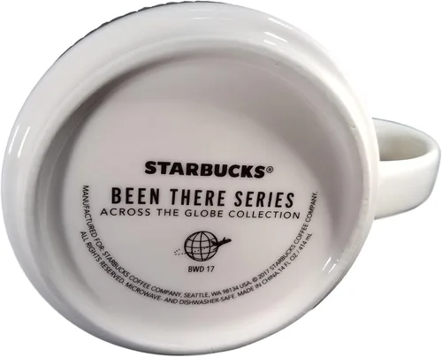Vista 5 de Starbucks Nashville Been There Series - Taza de café de cerámica, 14 onzas