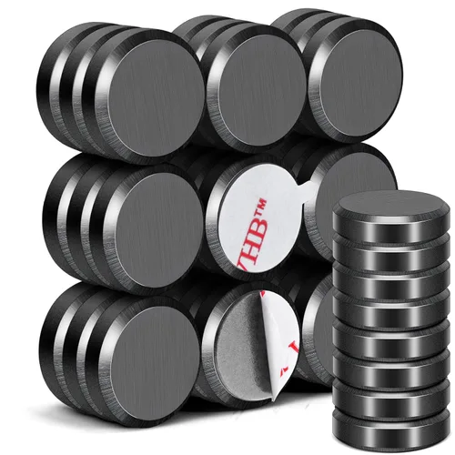 Vista 12 de DIYMAG Imanes adhesivos fuertes, 100 piezas de 0.47 x 0.12 pulgadas