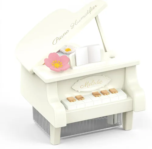 Vista 9 de Mini humidificador portátil, humidificador de niebla fría de 11.8 fl oz, 1200 mAh silencioso para el hogar, guardería/oficina, mini humectante