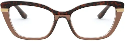 Vista 2 de Dolce Gabbana DG3325 - Gafas de sol para mujer color marrón transparente 52