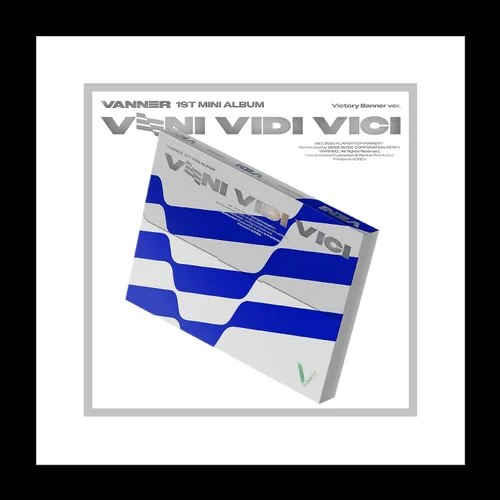 Vista 2 de VANNER VENI VIDI VICI 1er contenido del mini álbum+POB+tarjeta fotográfica+pegatina+seguimiento sellado (set completo