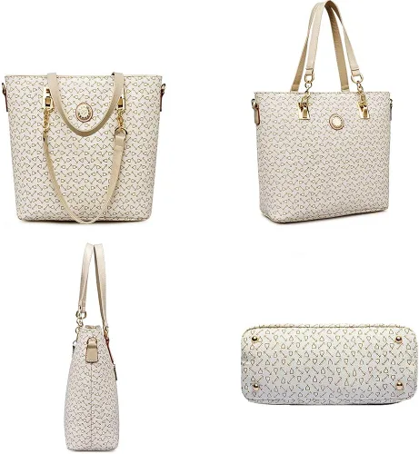 Vista 2 de Juego de 6 bolsas de mano para mujer bolso cruzado con asa superior