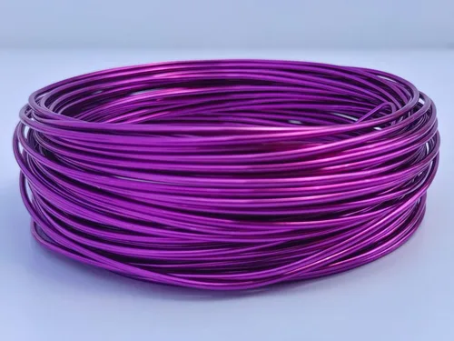 Vista 11 de Alambre de aluminio anodizado calibre 15 de 49 pies para hacer joyas y manualidades (0.059 in, negro, 41510)