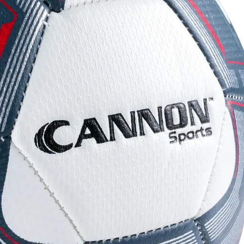 Vista 4 de Cannon Sports Balón de fútbol premium, construcción texturizada de poliuretano y EVA, cámara de butilo, diseñada para un rendimiento de alto nivel