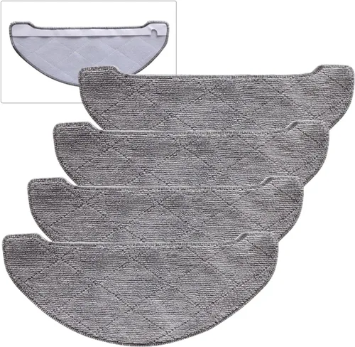 Vista 2 de Paños de trapeador compatibles con Midea IMILAB V1 Robot Aspirador Accesorios Almohadillas Lavables Herramienta de Limpieza